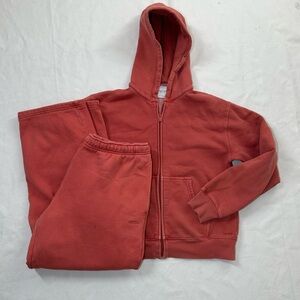 Aritzia Sweatfleece Set Sweatpants Hoodie